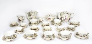Antique  Zsolnay Porcelain TeaCoffee Service  x 8 c.1930 | Ref. no. 07297a | Regent Antiques