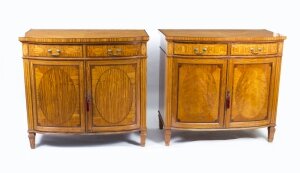 Antique Pair Satinwood Commodes Cabinets Maple & Co c.1880 | Ref. no. 07307 | Regent Antiques