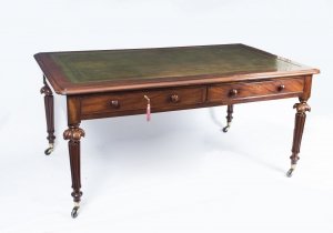 Antique Victorian Mahogany Writing Table Desk c.1860 | Ref. no. 07397 | Regent Antiques