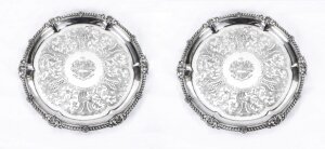 Antique Sterling Silver Salvers | Paul Storr Silver Salvers | Ref. no. 07507 | Regent Antiques