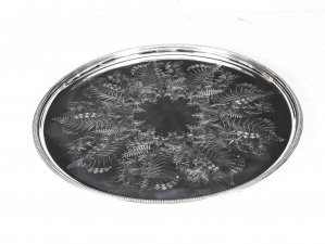 Antique Victorian Silver Plated Tray Mappin & Webb c.1860 | Ref. no. 07508 | Regent Antiques
