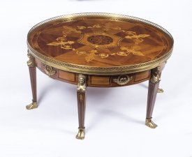 Vintage  French Empire Style Marquetry Coffee Table C1970 | Ref. no. 07516 | Regent Antiques