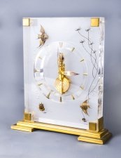 Vintage Jaeger le Coultre Marina Angel Fish Desk Clock | Ref. no. 07523 | Regent Antiques