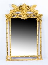 Beautiful Decorative French Giltwood Art Nouveau Mirror 150 x 79 cm | Ref. no. 07546 | Regent Antiques