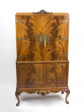 Vintage Flame Mahogany Cocktail Drinks Dry Bar Cabinet C1930 | Ref. no. 07563 | Regent Antiques