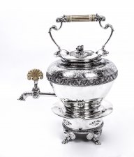 Antique Sterling Silver Kettle on Stand John Bridge 1825 | Ref. no. 07568E | Regent Antiques