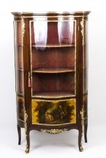 Antique French Vernis Martin Mahogany  Display Cabinet c.1880 | Ref. no. 07721 | Regent Antiques