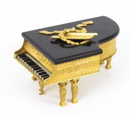 Antique Viennese Ormolu Piano Musical Jewellery Box G Brehmer | Ref. no. 07772 | Regent Antiques