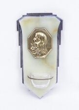 Art Deco Onyx & Glass Holy Water Stoop | Ref. no. 07930a | Regent Antiques