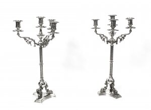 antique Victorian candelabra | Ref. no. 08028 | Regent Antiques