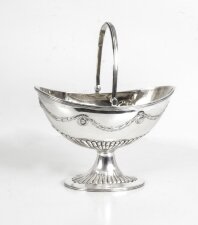 Antique Victorian Silver Sugar Basket C1890 | Ref. no. 08059 | Regent Antiques