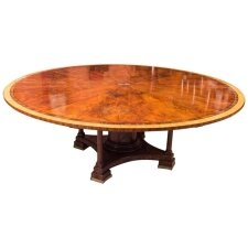 Stunning 7ft Diameter Theodore Alexander Flame Mahogany Jupe Dining Table 20thC | Ref. no. 08166 | Regent Antiques