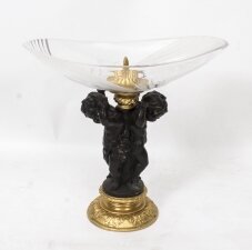 Stunning Cut Glass & Bronze Ormolu Cherub Centrepiece | Ref. no. 08188 | Regent Antiques