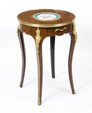 Antique French Ormolu Mounted Occasional Table Sevres Porcelain c.1880 | Ref. no. 08213 | Regent Antiques