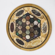 Antique Italian pietra dura circular table top | Ref. no. 08232 | Regent Antiques