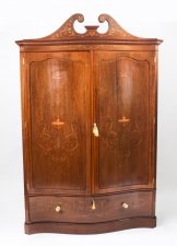 Antique Edwardian Inlaid Wardrobe Attributed to Edwards & Roberts 19th C | Ref. no. 08284 | Regent Antiques