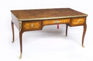 Antique French Ormolu Mounted Bureau Plat Desk c1840 | Ref. no. 08285 | Regent Antiques