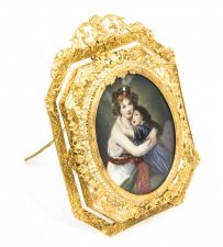 Antique French Gilt Bronze Portrait | Gilt miniature portrait | Ref. no. 08405 | Regent Antiques