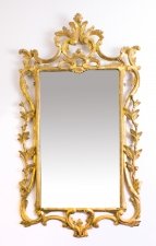 Antique Italian Florentine Carved Giltwood Mirror 19thC | Ref. no. 08407 | Regent Antiques
