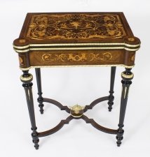 Antique French Louis Revival Ormolu  Marquetry Card Games Table C1870 | Ref. no. 08460 | Regent Antiques