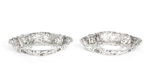 Antique Pair Paul Storr Sterling Silver Serving  Dishes 1799 | Ref. no. 08494 | Regent Antiques