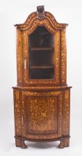 Antique Dutch Walnut & Floral Marquetry Corner Cabinet c.1780 | Ref. no. 08523 | Regent Antiques