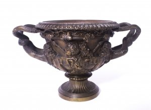 An Antique Victorian Bronze Model  of the Warwick Vase Dating From Around 1880 | Ref. no. 08537 | Regent Antiques