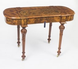 Antique marquetry writing table | Ref. no. 08631 | Regent Antiques