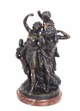 Antique Bronze Sculpture " The Triumph of Bacchus" signed  Clodion 19th C | Ref. no. 08635 | Regent Antiques