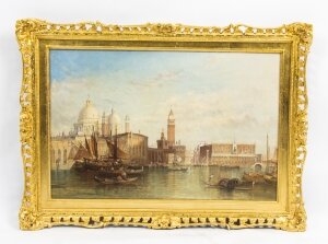 Antique Oil Painting Grand Canal Venice Alfred Pollentine 1888 | Ref. no. 08639 | Regent Antiques
