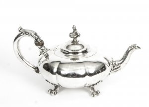 Paul Storr| Antique Silver Teapot | Antique Silver | Ref. no. 08670 | Regent Antiques