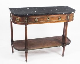 Antique French Charles X Directoire Console Table Marble Top c.1800 | Ref. no. 08697 | Regent Antiques