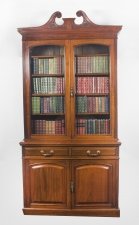 Antique Edwardian  Figured Walnut Bookcase  19th Century | Ref. no. 08733 | Regent Antiques