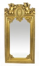 Beautiful Ornate Italian Gilded Decorative Mirror 133 x 68 cm | Ref. no. 08771 | Regent Antiques