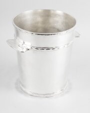 Antique Art Deco Silver Plate  Ice Champagne Bucket Cooler C1930 | Ref. no. 08798 | Regent Antiques