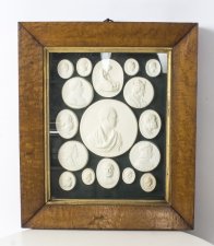 Antique set Grand Tour Intaglios  Profile Portrait Medallions 19th C | Ref. no. 08814 | Regent Antiques