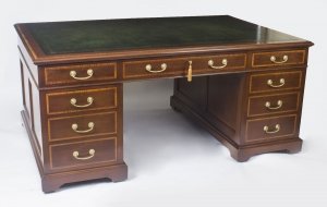 Victorian partners pedestal desk | Ref. no. 08818 | Regent Antiques