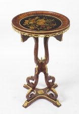 Antique French Floral Marquetry Kingwood Occasional Table c.1860 | Ref. no. 08834 | Regent Antiques