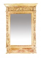 Vintage Stunning Large Ornate Italian Gilded Mirror 141 x 94 cm