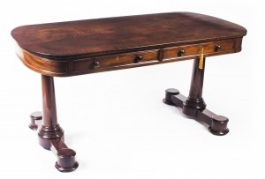 Antique writing table | Victorian library centre table | Ref. no. 08851 | Regent Antiques