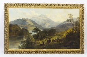Antique Oil Painting by  Scottish artist Joseph Denovan Adams Signed 1865 | Ref. no. 08875 | Regent Antiques