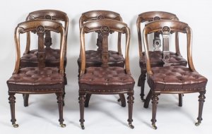Antique Set 6 "Athenian" Design  Mahogany Dining Chairs 19th Century | Ref. no. 08906b | Regent Antiques