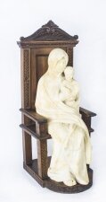 Antique Italian Madonna & Child Nikopoia Marble Sculpture 19th Century | Ref. no. 08948 | Regent Antiques