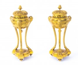 Antique Pair French Ormolu Cassolettes  C1870 | Ref. no. 08972 | Regent Antiques