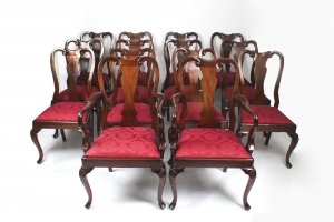 Queen Anne Style dining chairs | Ref. no. 08992 | Regent Antiques