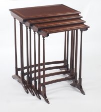 Antique Edwardian Mahogany Quartetto Nest of 4 Tables 19th C | Ref. no. 09016 | Regent Antiques