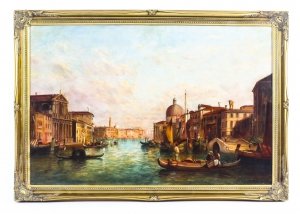 Antique Oil Painting Grand Canal Venice Alfred Pollentine | Ref. no. 09047 | Regent Antiques