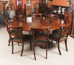 vintage mahogany dining set | Ref. no. 09061a | Regent Antiques