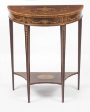 Antique Regency Revival Marquetry Console Table  19th C | Ref. no. 09083a | Regent Antiques