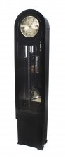 Antique Art Deco Black Lacquer Chiming Longcase Clock c.1935 | Ref. no. 09086 | Regent Antiques